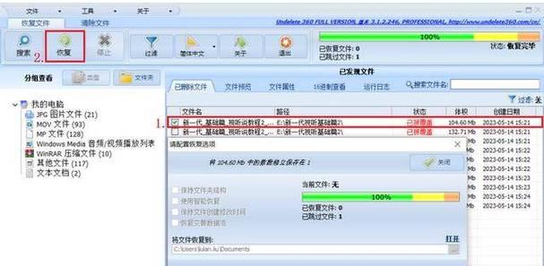 文件误删除的恢复方法（教你如何恢复被删除的文件，让数据重现）