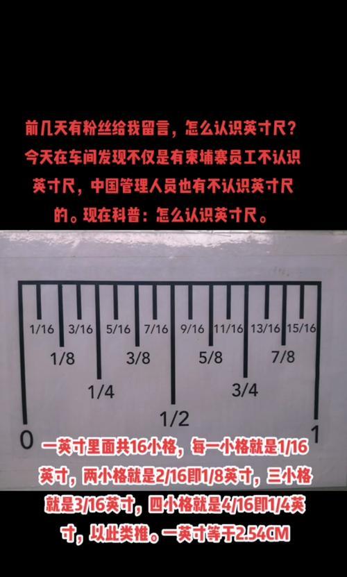 厘米和英寸的转换公式及应用（厘米和英寸的转换公式与实际生活的关联）