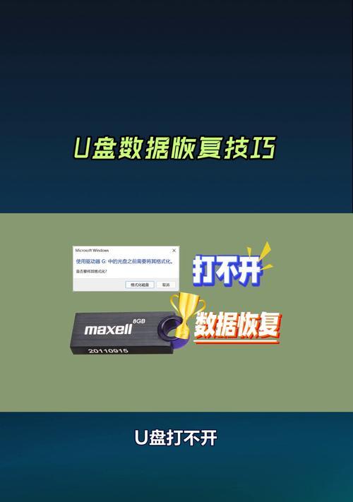 如何恢复损坏的U盘数据（教你快速有效地恢复丢失的文件）